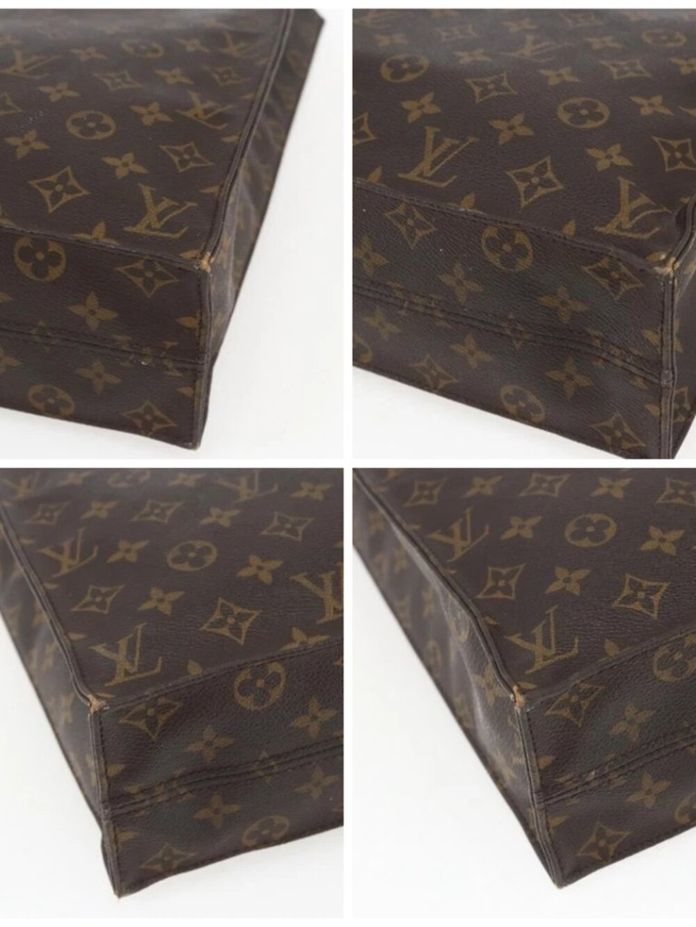LOUIS VUITTON Monogram Sac Plat Hand Bag - Picture 16 of 16